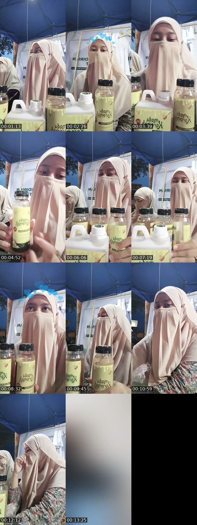 TikTok live: jaga bazar maduu by @.syaa_15
