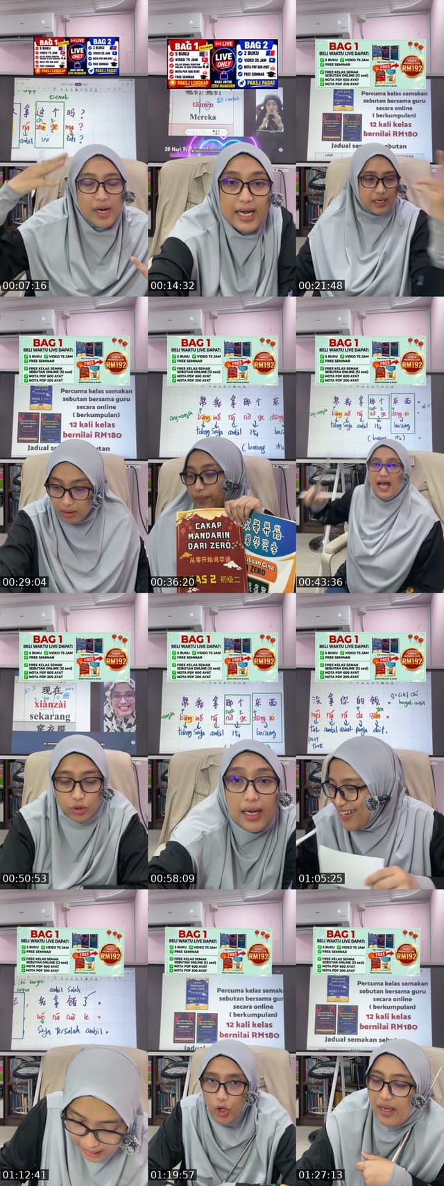 TikTok live: 3 AYAT MUDAH ZERO MANDARIN by @cikgumandarinzazah