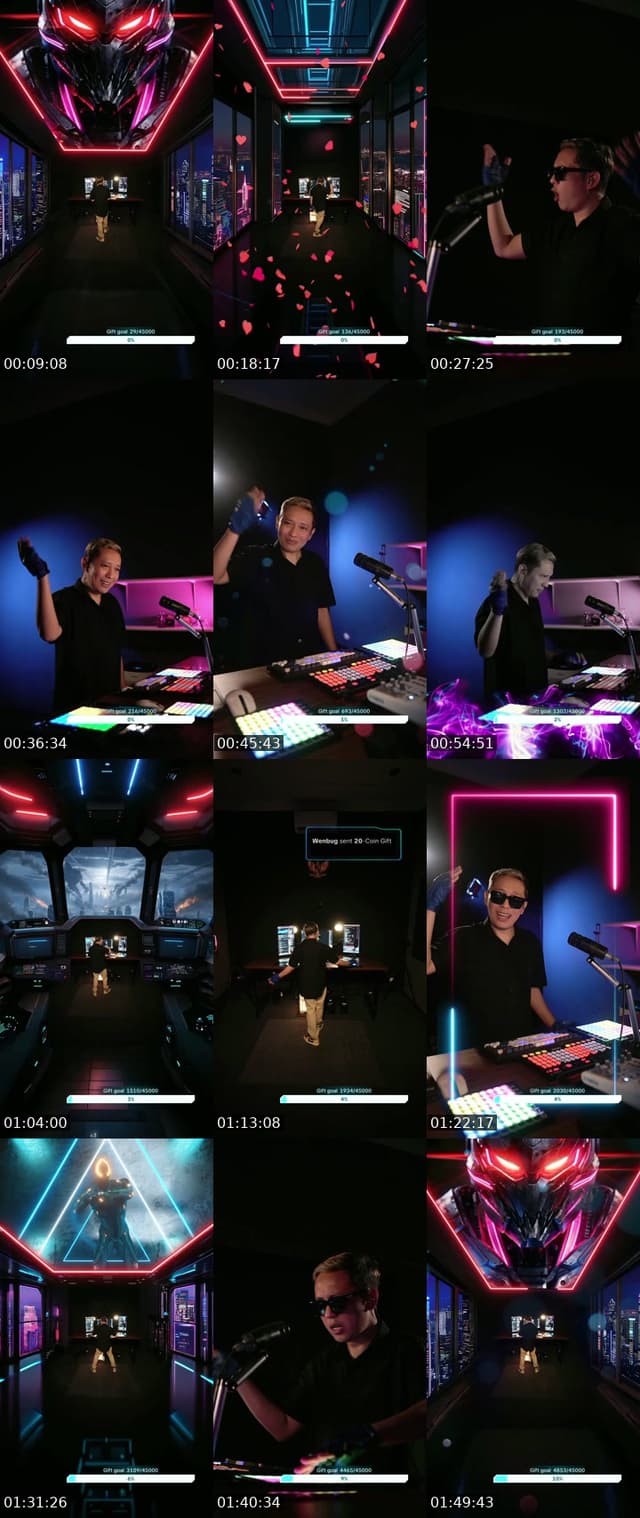 TikTok live: EDM Music by @feelgoodid