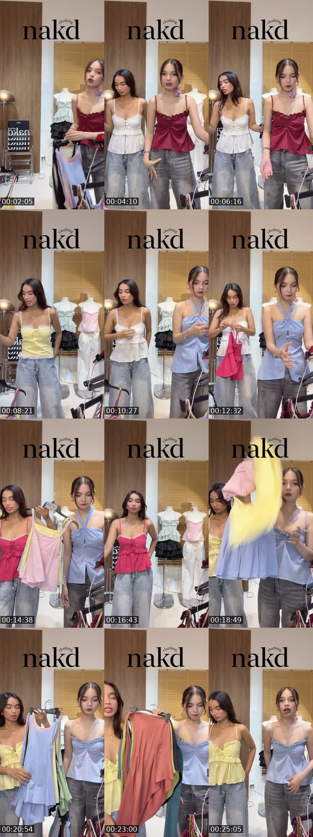 TikTok live: season 3 — soft summer 🌴☀️ by @nakdclothing