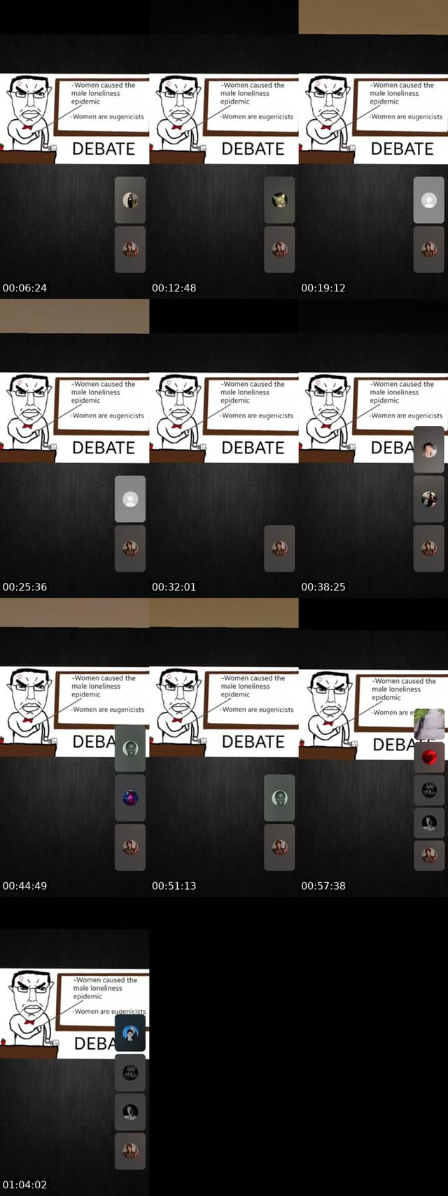 TikTok live: Debate. by @zuper435