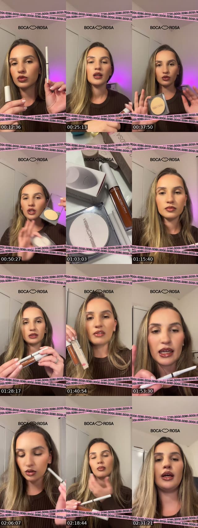 TikTok live: BOCA ROSA BEAUTY 👄 by @nahmoana