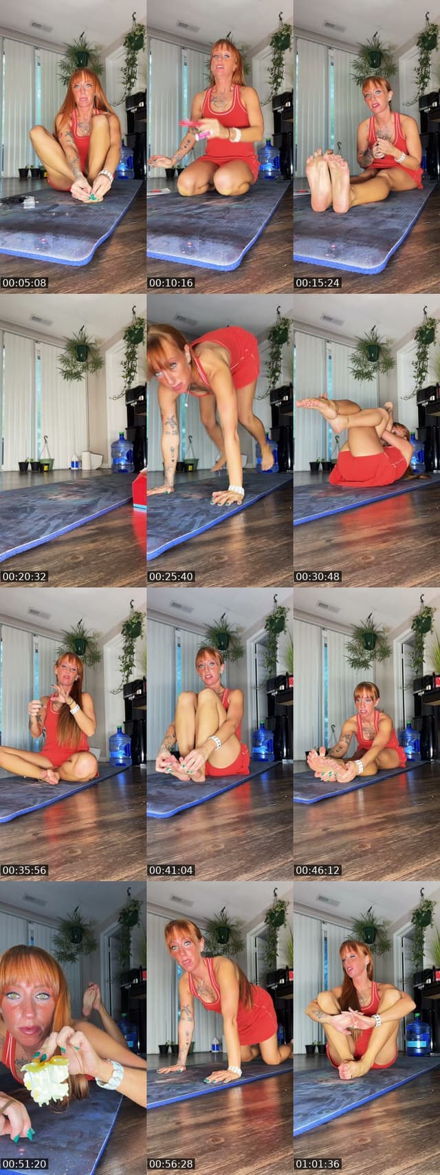 Past TikTok live: GLAMup 👠 💋 {pilates cardio} by @gingerfoot34