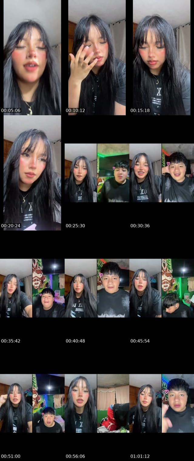 TikTok live: Holii amores😼❤️ by @mishell_villalva