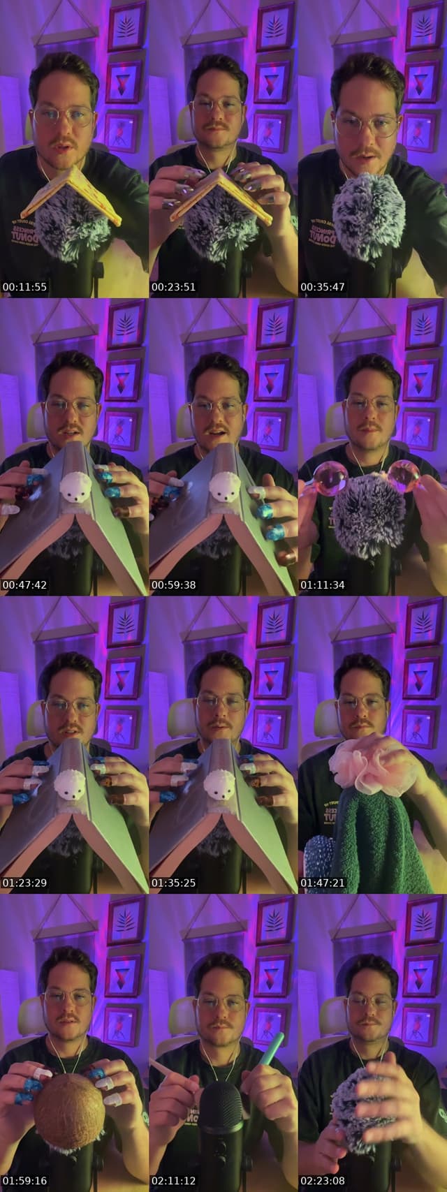 TikTok live: Cozy ASMR by @codymcgibbon