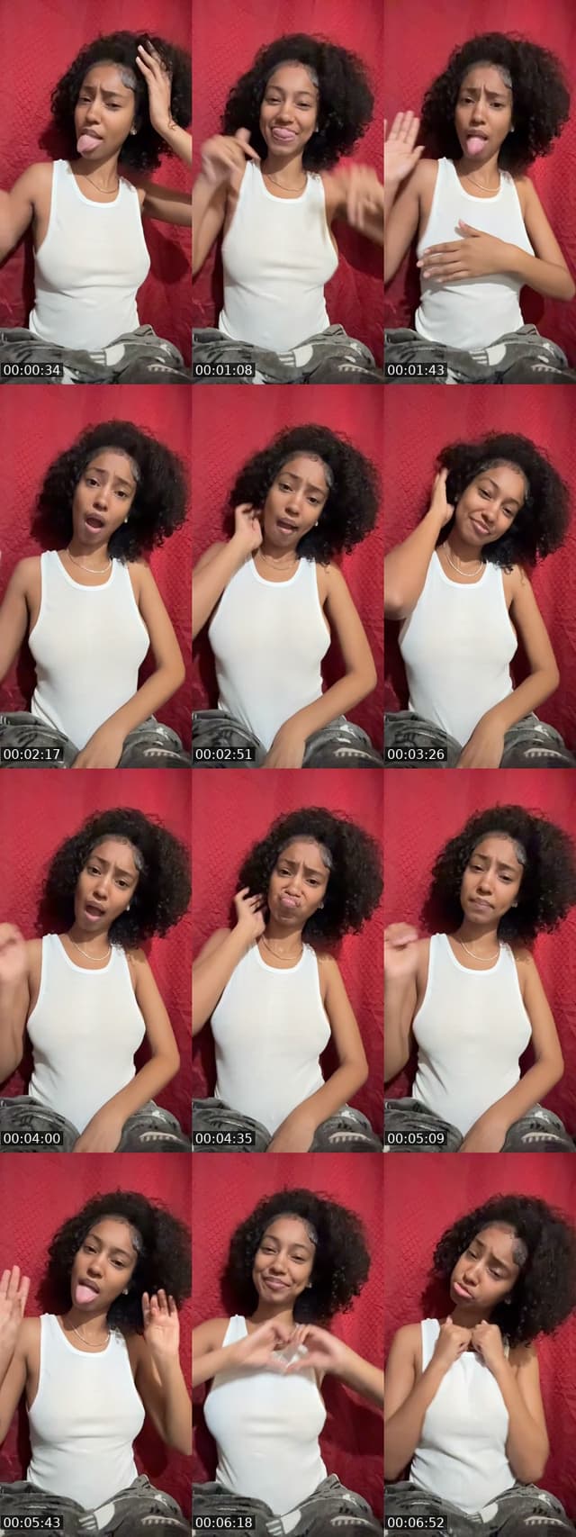 TikTok live: Surprise for a galaxy 🔞 by @theajanichannel