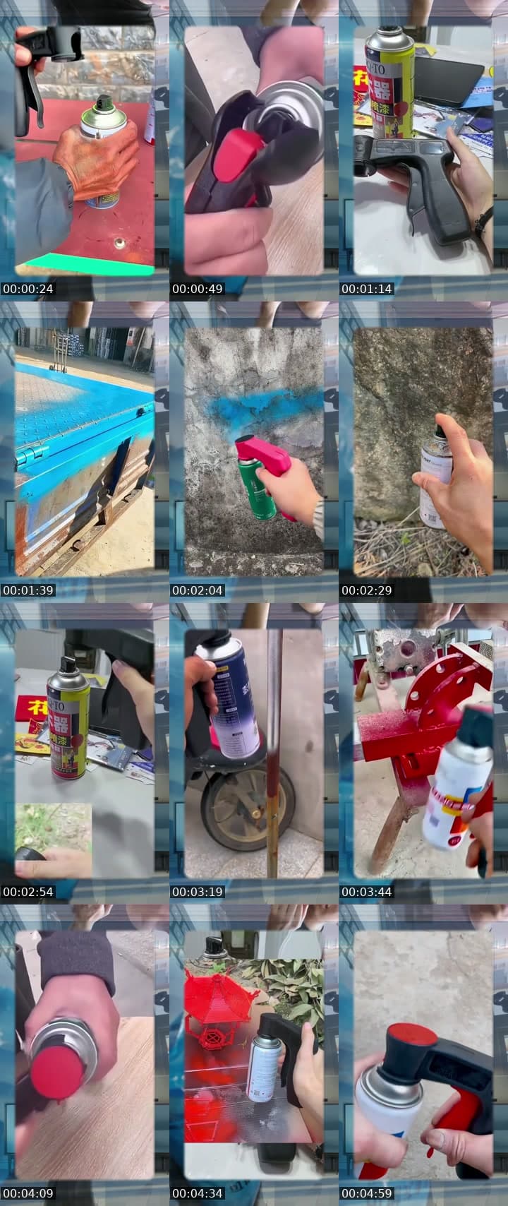 Convenient Spray Painting Tool