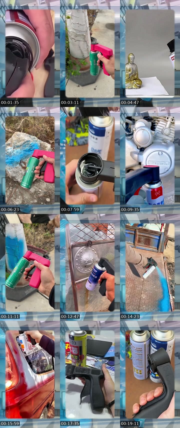 Convenient Spray Painting Tool