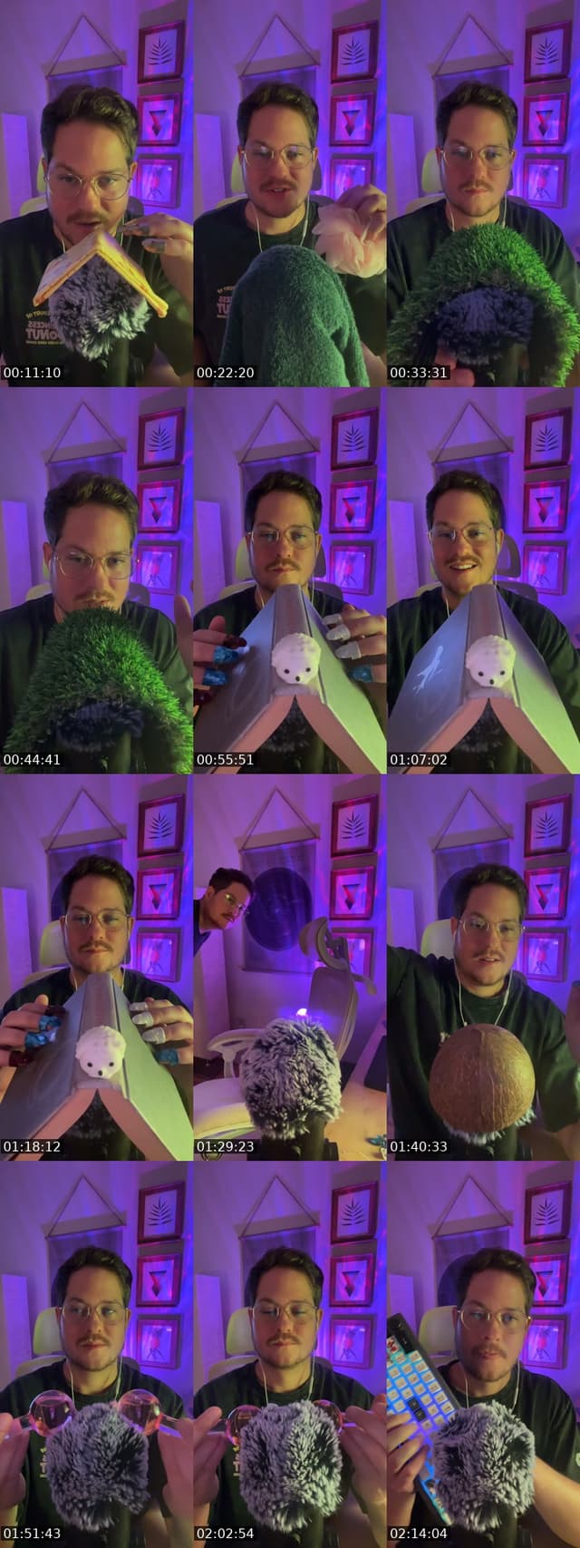 TikTok live: Cozy ASMR by @codymcgibbon