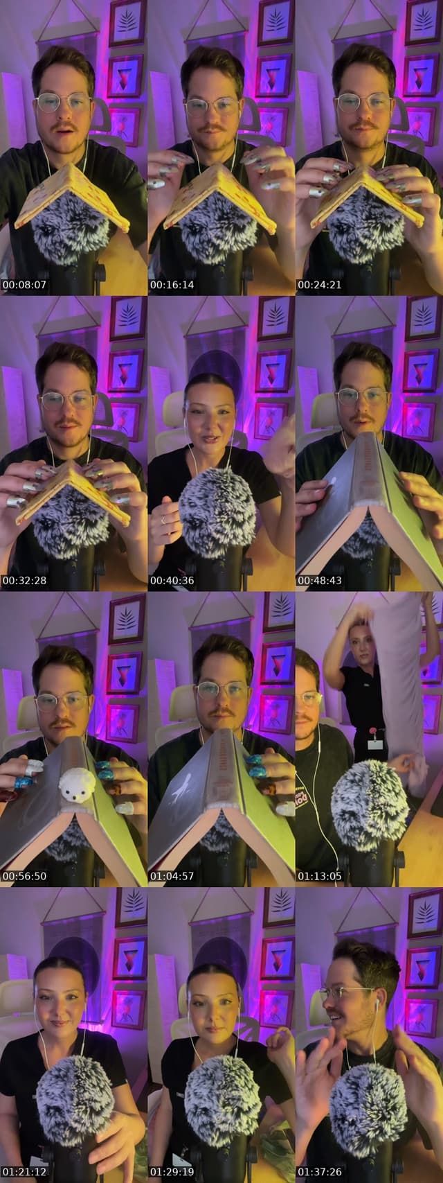 TikTok live: Cozy ASMR by @codymcgibbon