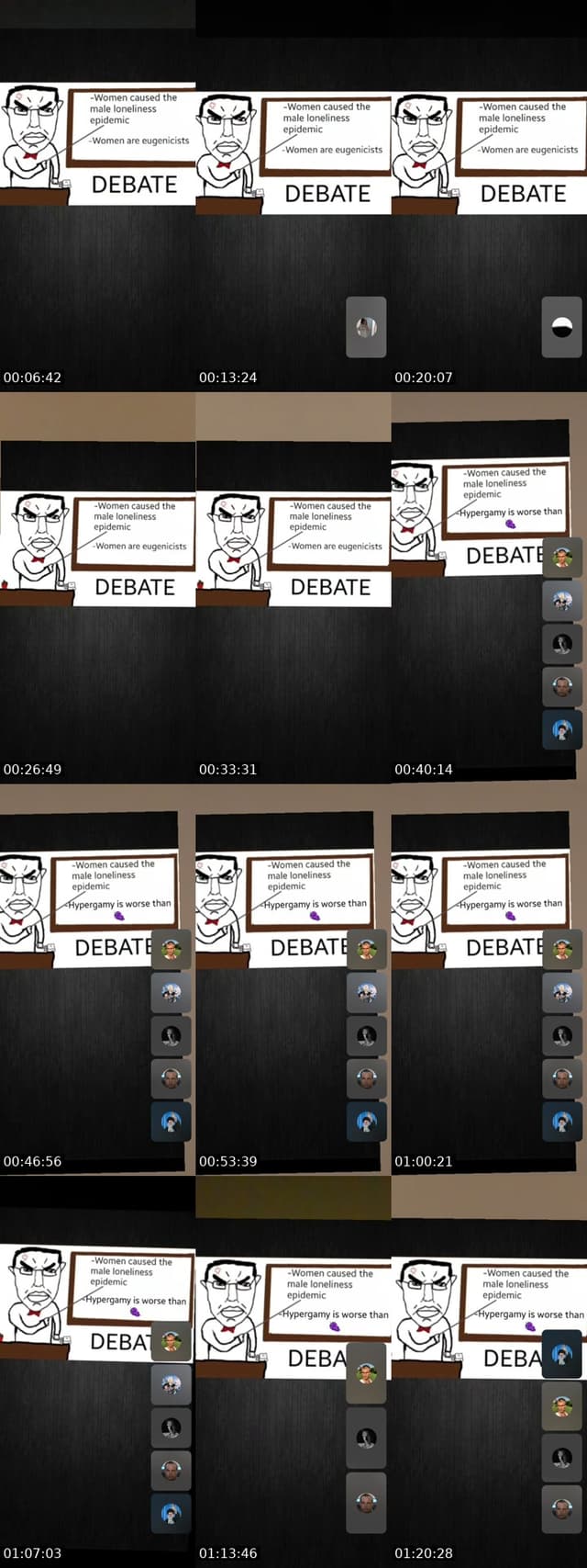 TikTok live: Debate. by @zuper435