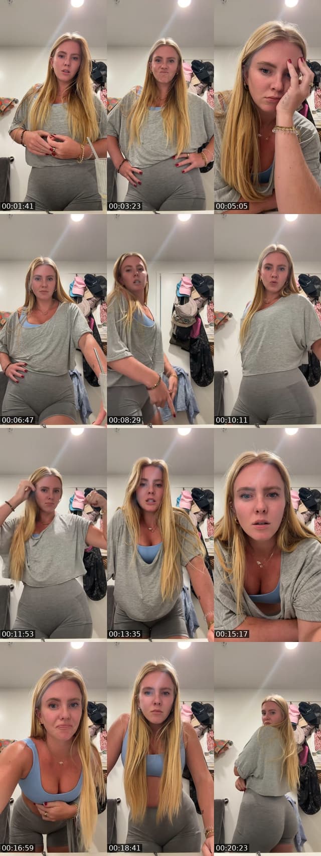 TikTok live: GYM PREGAME W ME by @maddiemartinsky