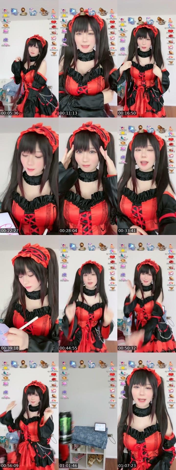 Kurumi cosplay