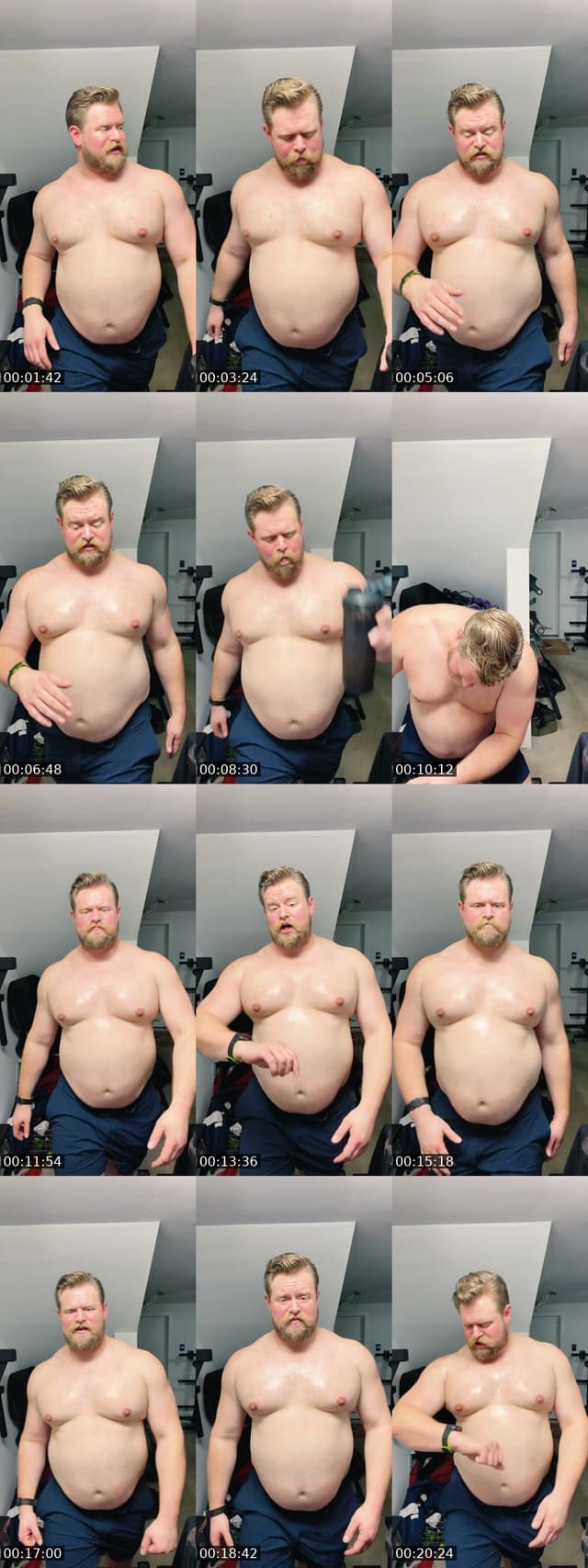 TikTok live: Cardio time! by @hornhulk