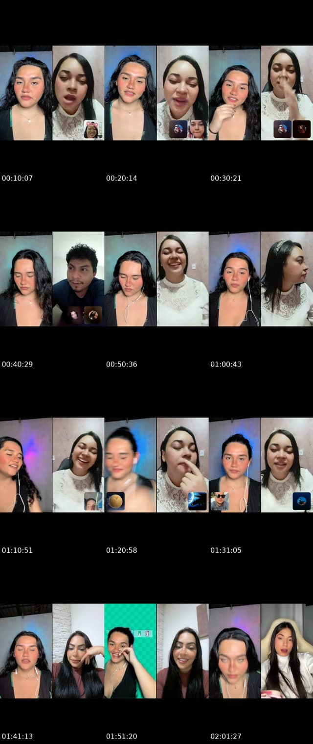 TikTok live: Vem 😝👀 by @naytavares_3