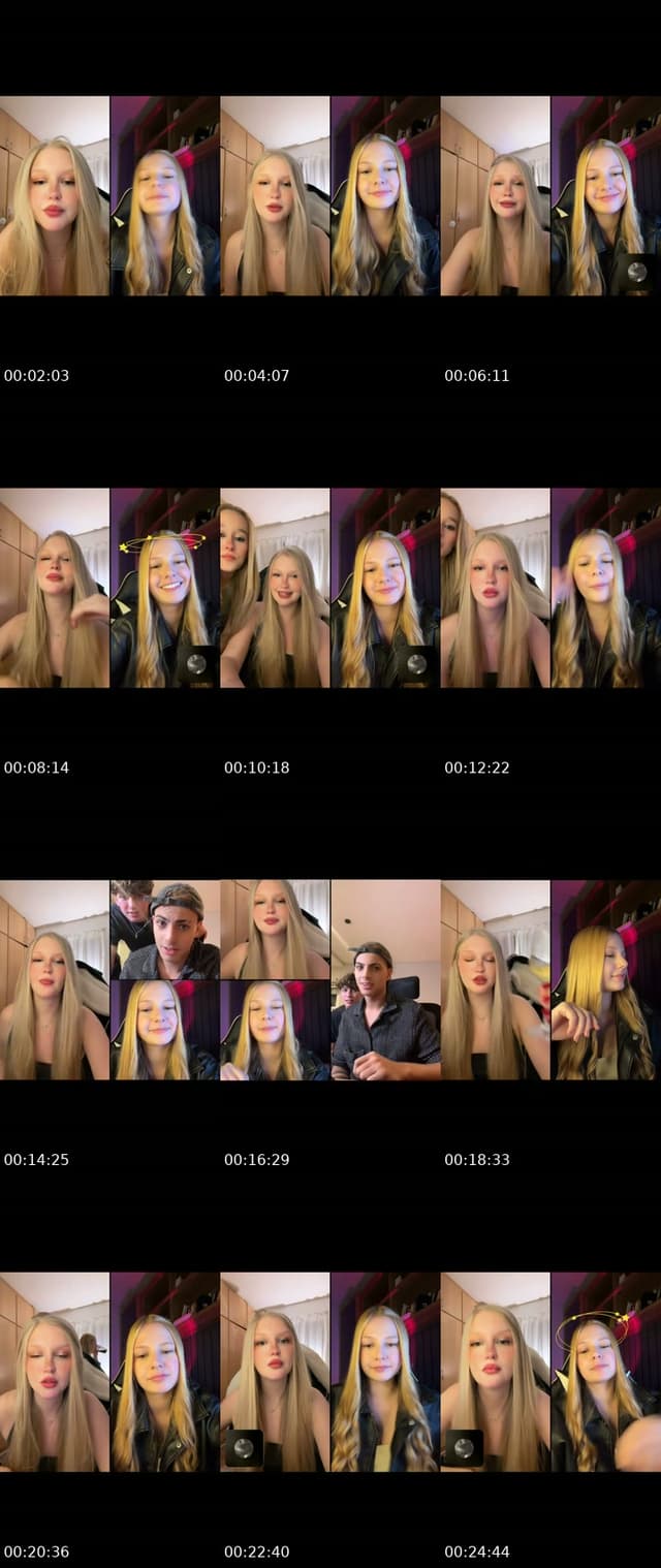 TikTok live: LIVE SHOT😝 by @juliavzs21