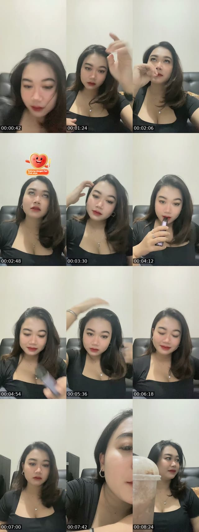 TikTok live: haiii by @rzkyhrstyanii