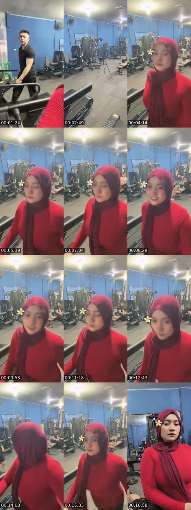 TikTok live: Gym holic by @asyacacaa0