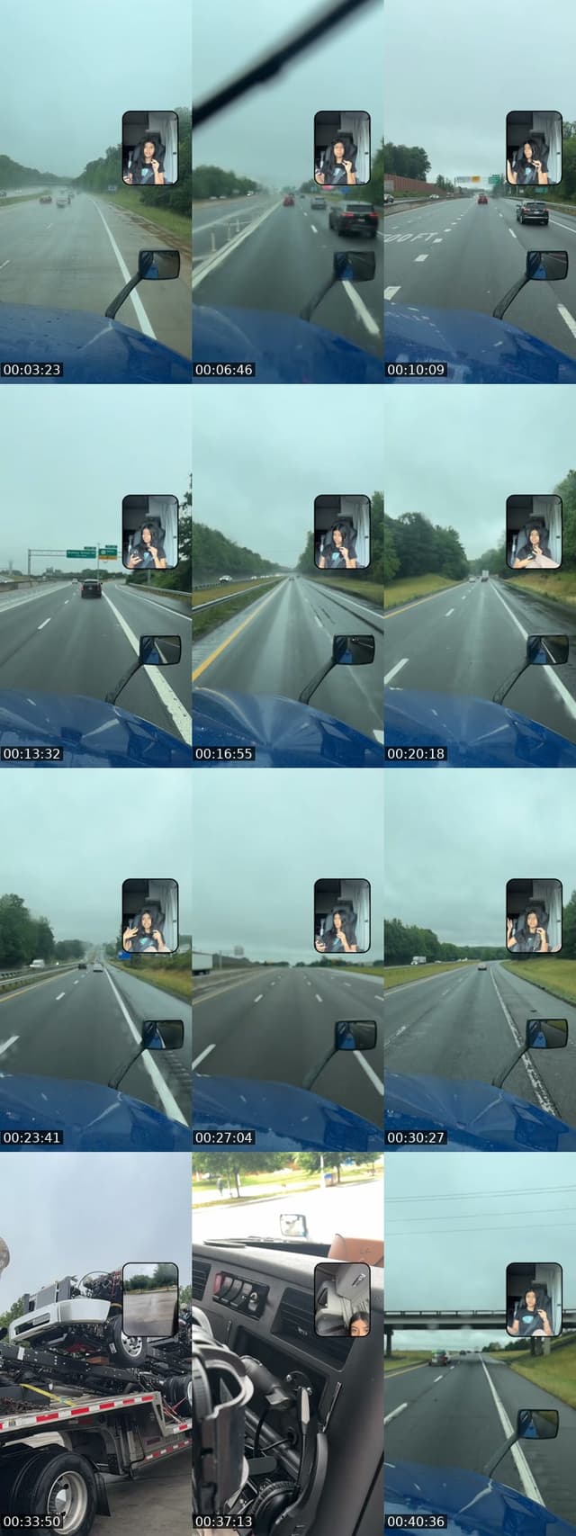TikTok live: Passenger POV🚛🩷 by @yin6863
