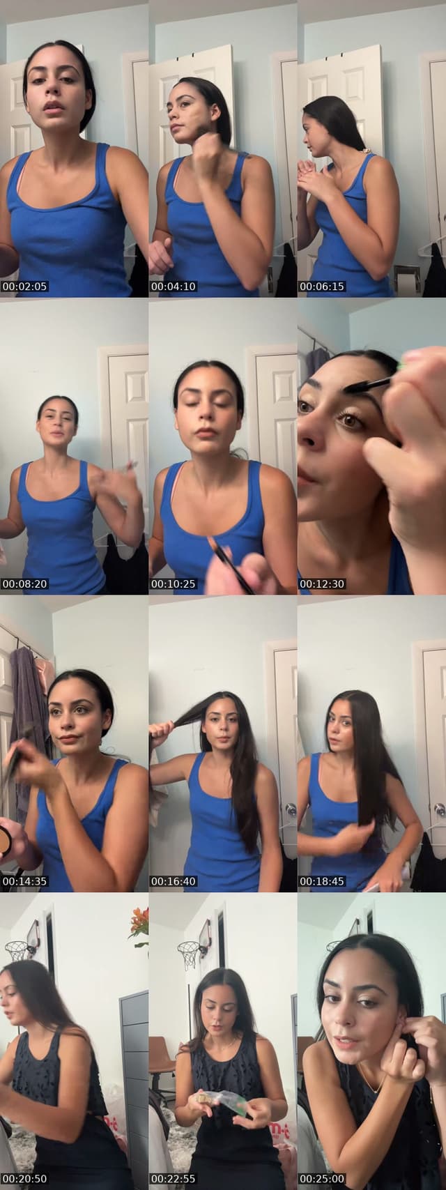 TikTok live: Makeup tutorial by @the.justicejourney