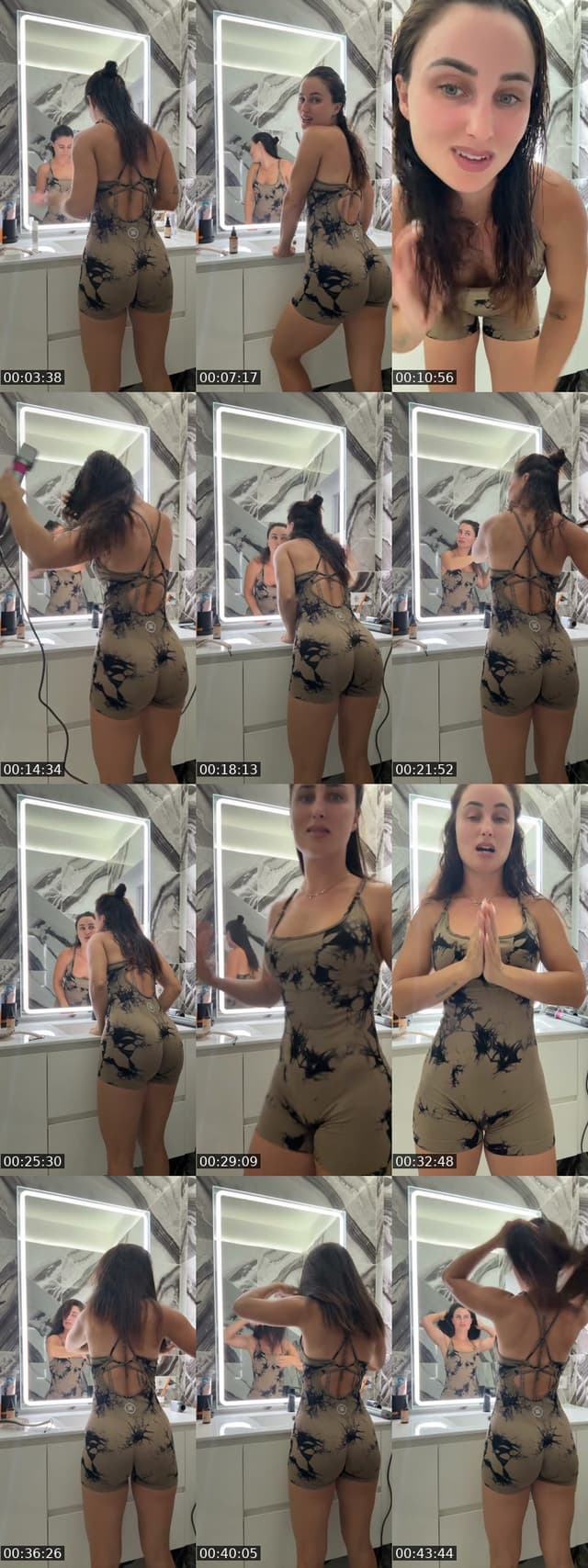 TikTok live: Doing my hair by @selenesellcri
