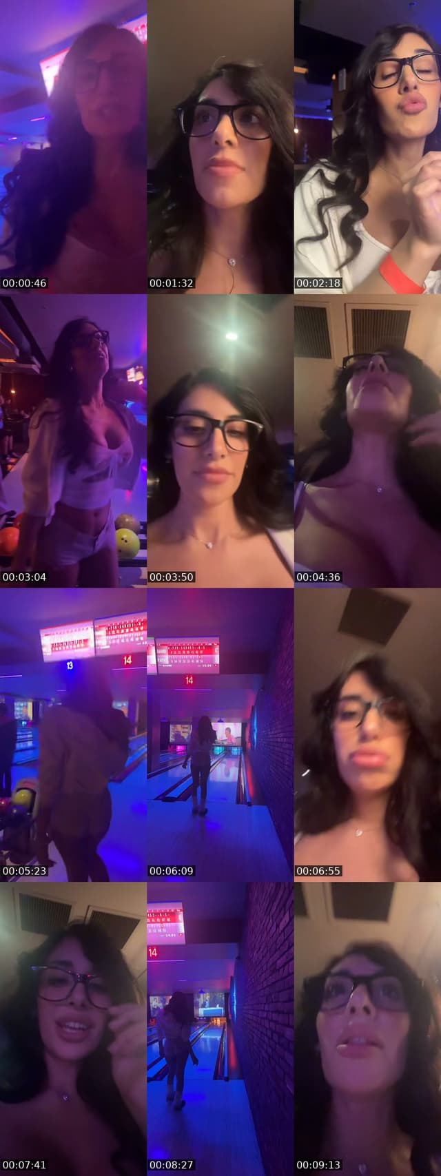 TikTok live: Bowling by @bunnydollxoxo