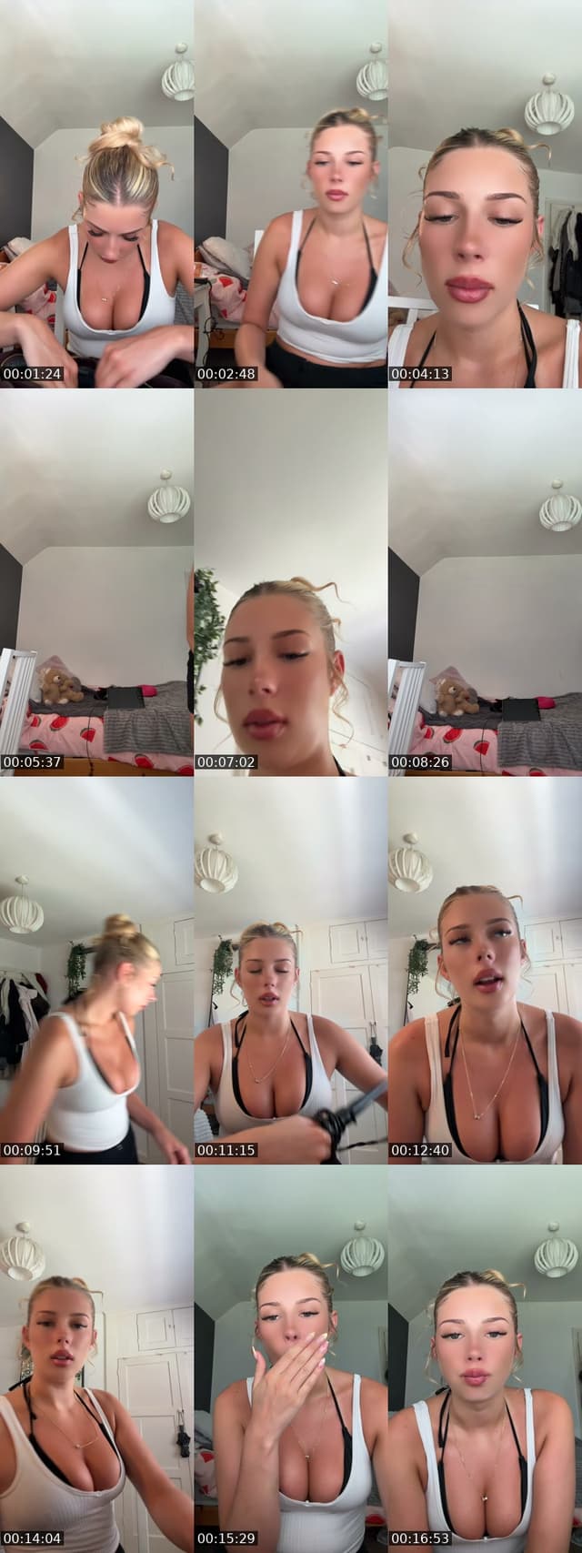 TikTok live: grwm😽 by @juliadolegax