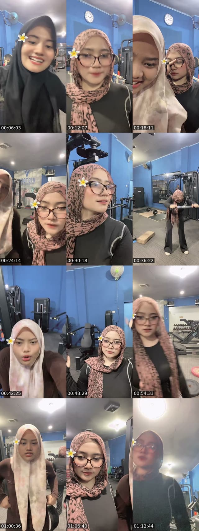 TikTok live: Gym holic by @asyacacaa0
