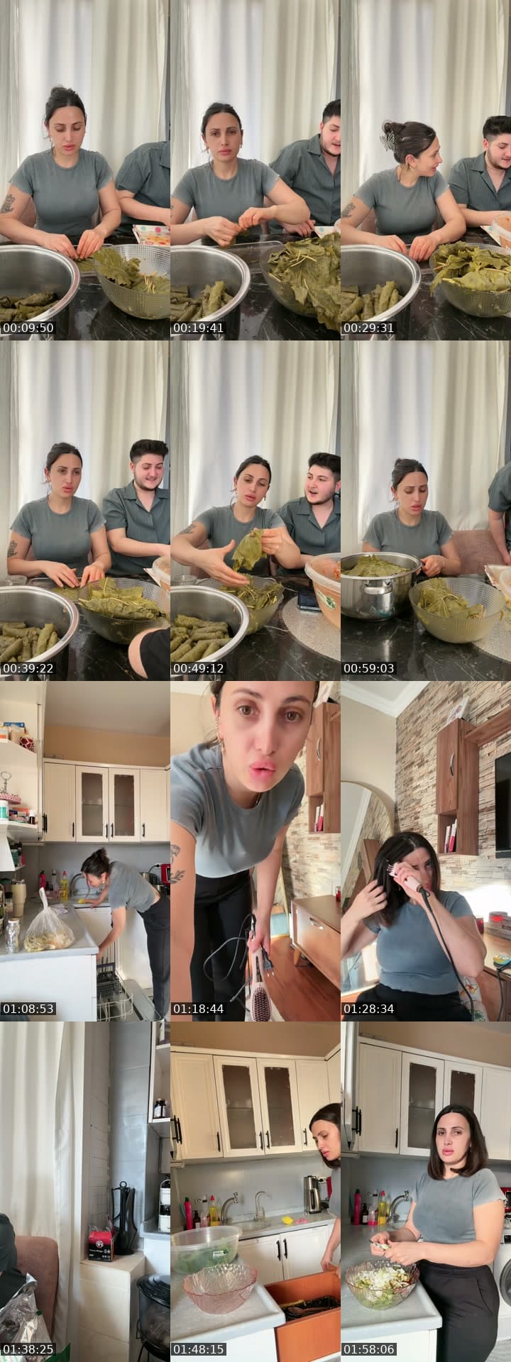 Sarma hazırlıyorum