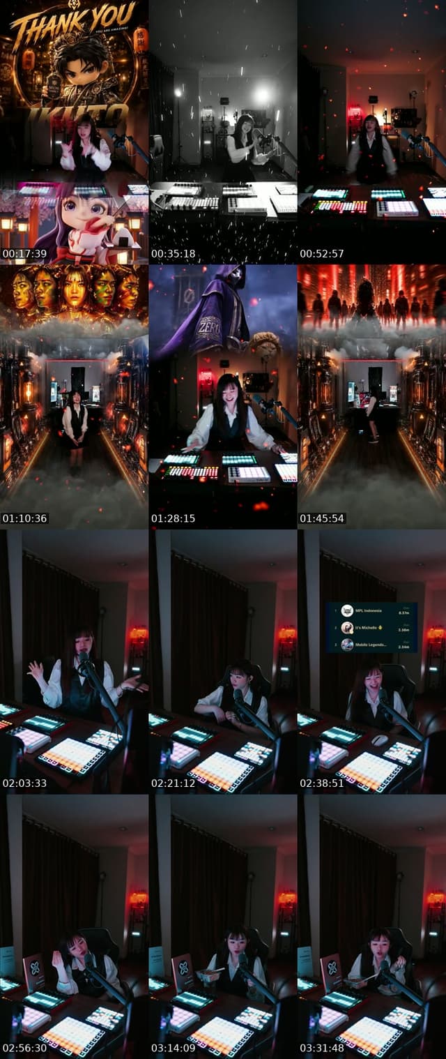 TikTok live: party time !!! by @chellemichii