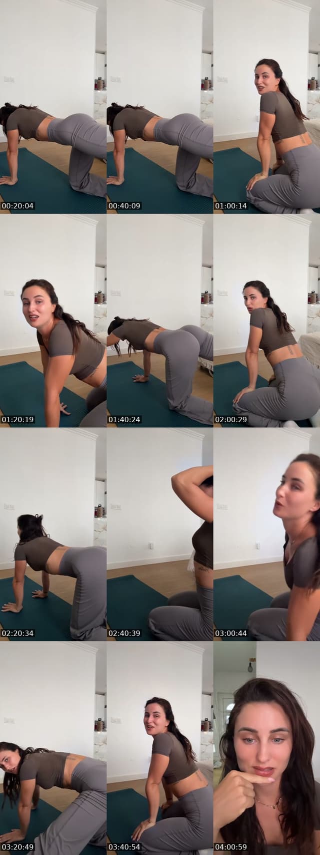 TikTok live: Stretching by @selenesellcri