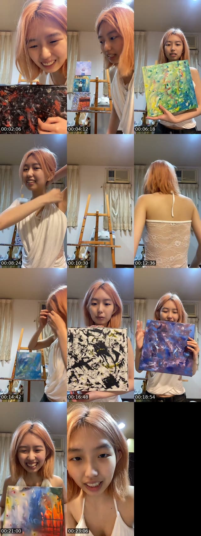 TikTok live: 介紹新作品嘍～ by @mimi218440