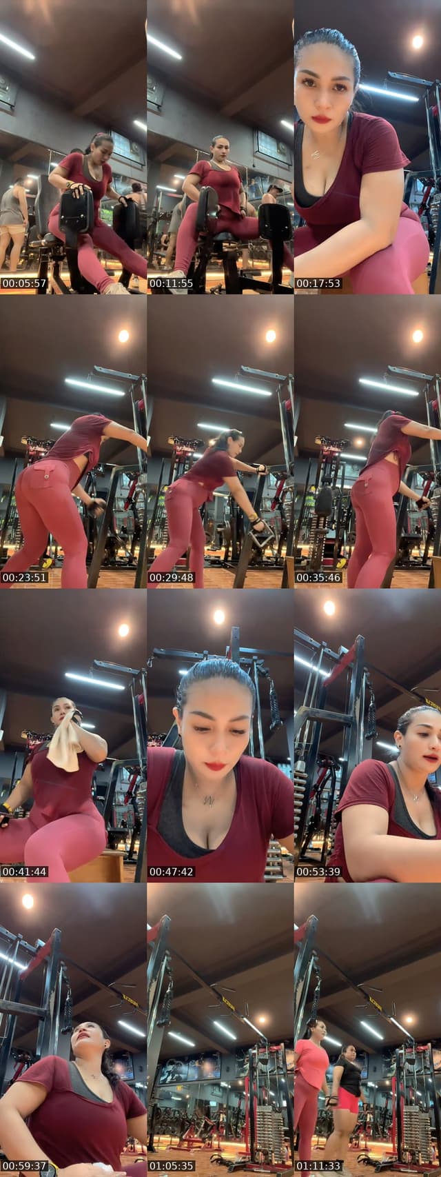 TikTok live: Sehat sore leg day by @puputathena