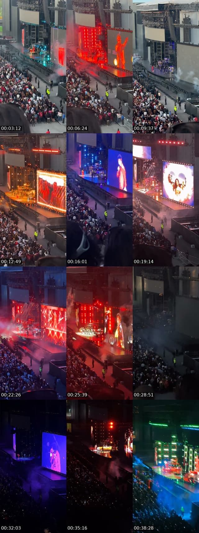 TikTok live: Bruno Mars Toronto by @calisthenics.riko.g