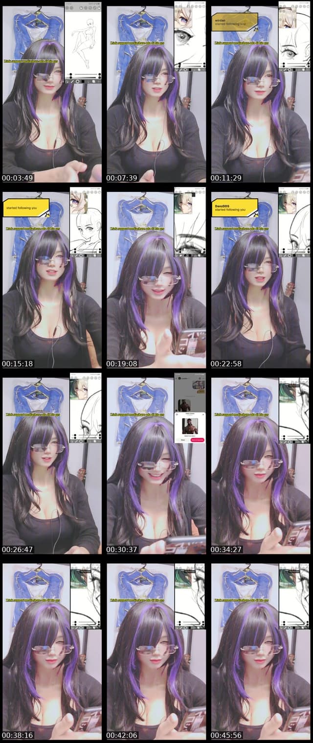 TikTok live: midnight with label by @juejibi