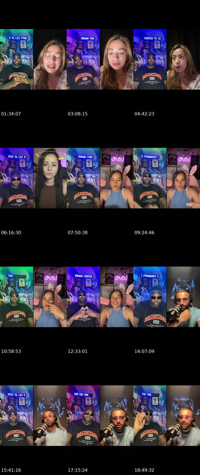 @cortexpyramides past TikTok live from 2026-05-27