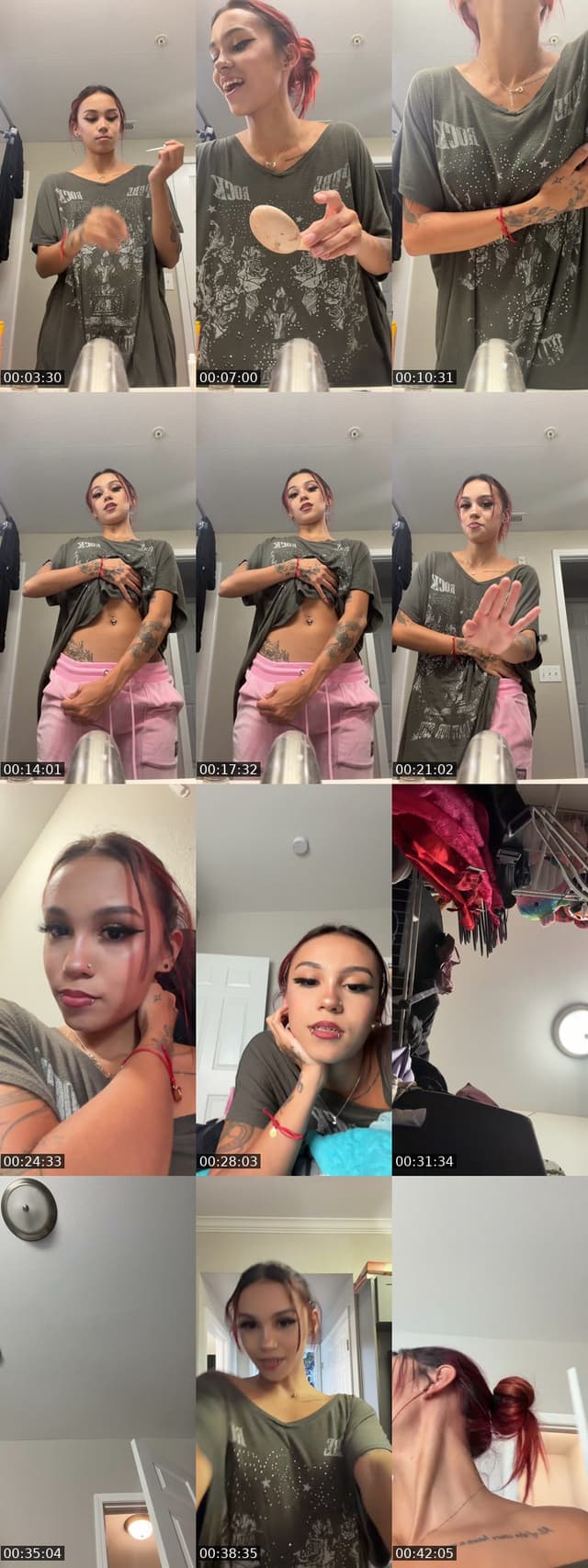 TikTok live: Grwm! by @kxllra