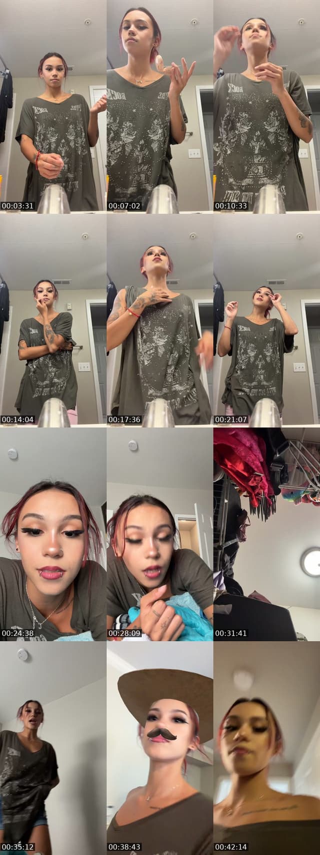 TikTok live: Grwm! by @kxllra