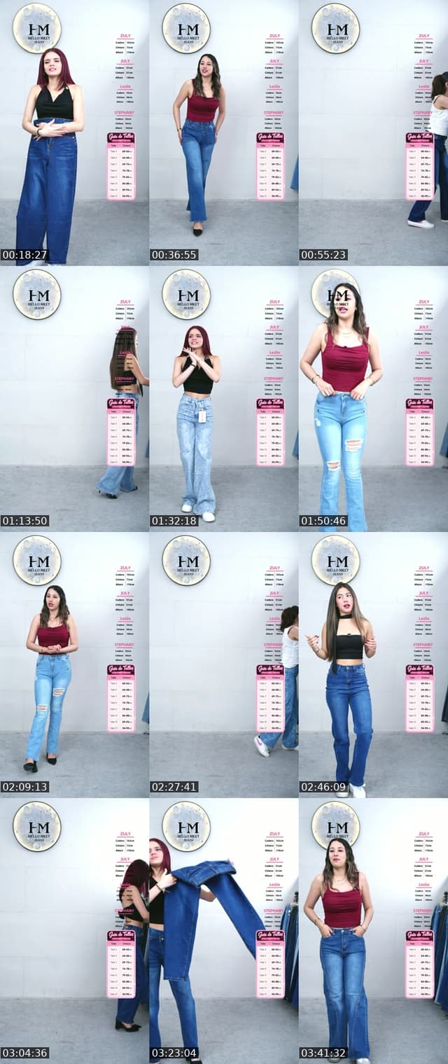 TikTok live: Hello Meet ❤️ by @hellomeet_jeans