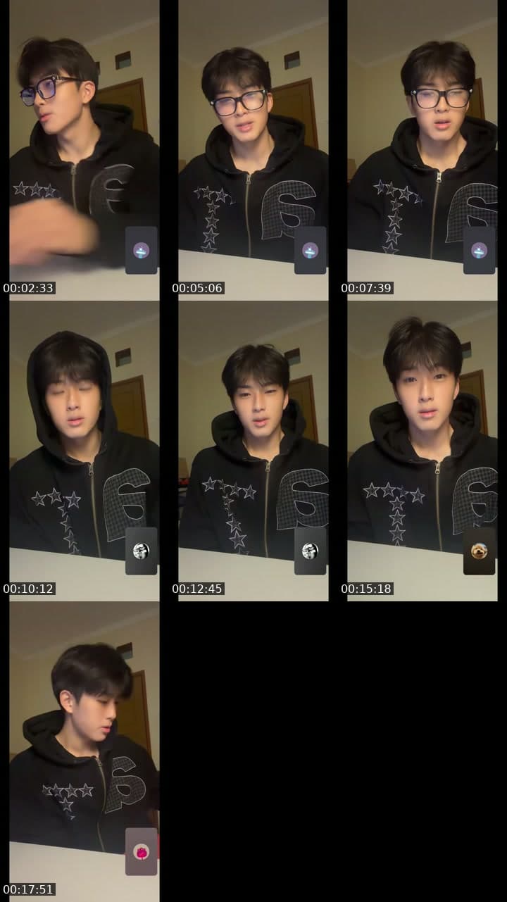 @ssongminlive TikTok live stream