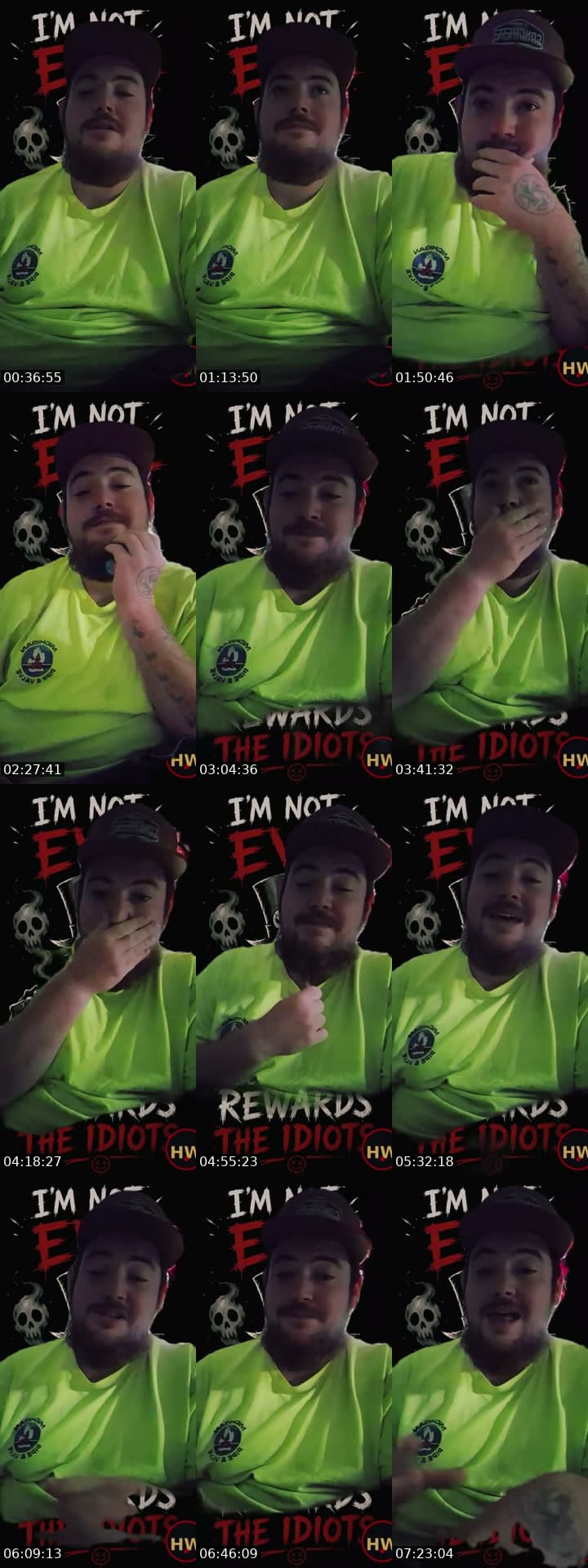 @amandasbeardedbitch420 TikTok live stream