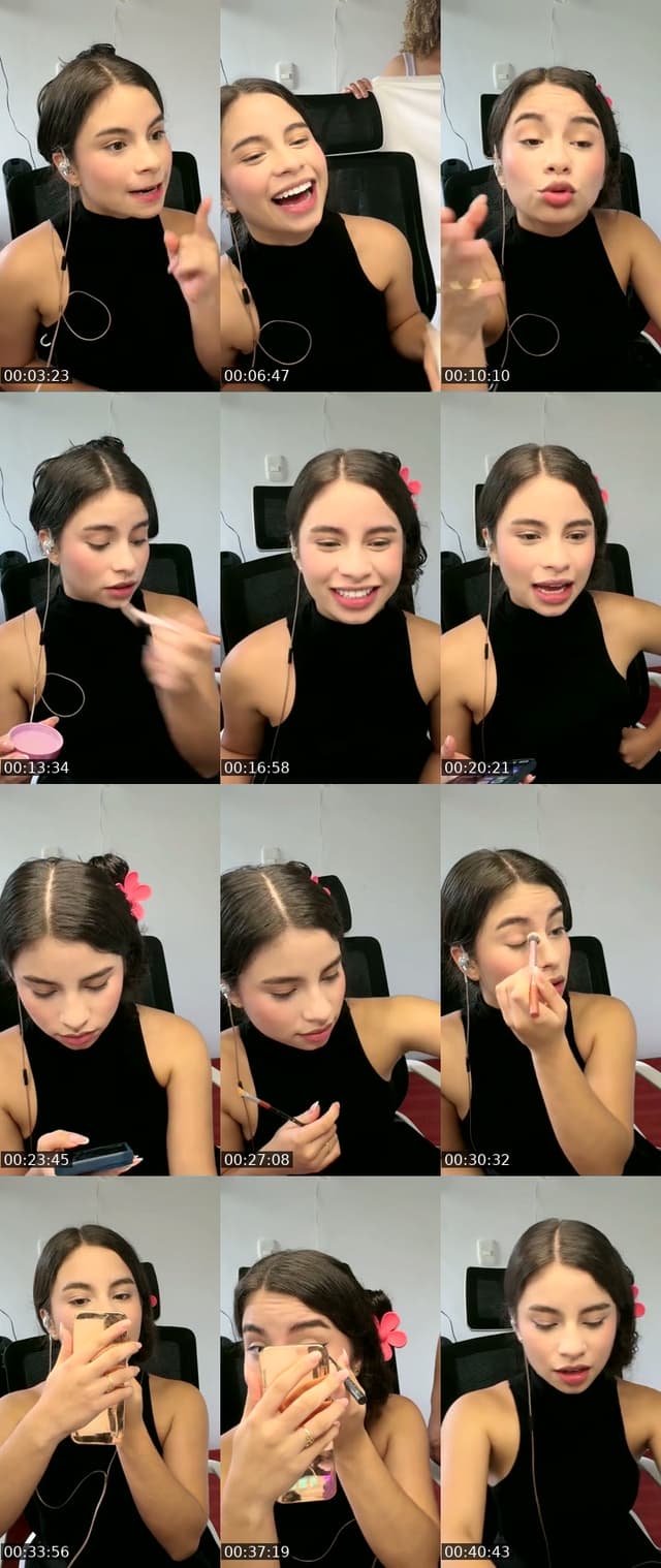 TikTok live: si entras te quiero hasta viejit by @xiomara.cm3
