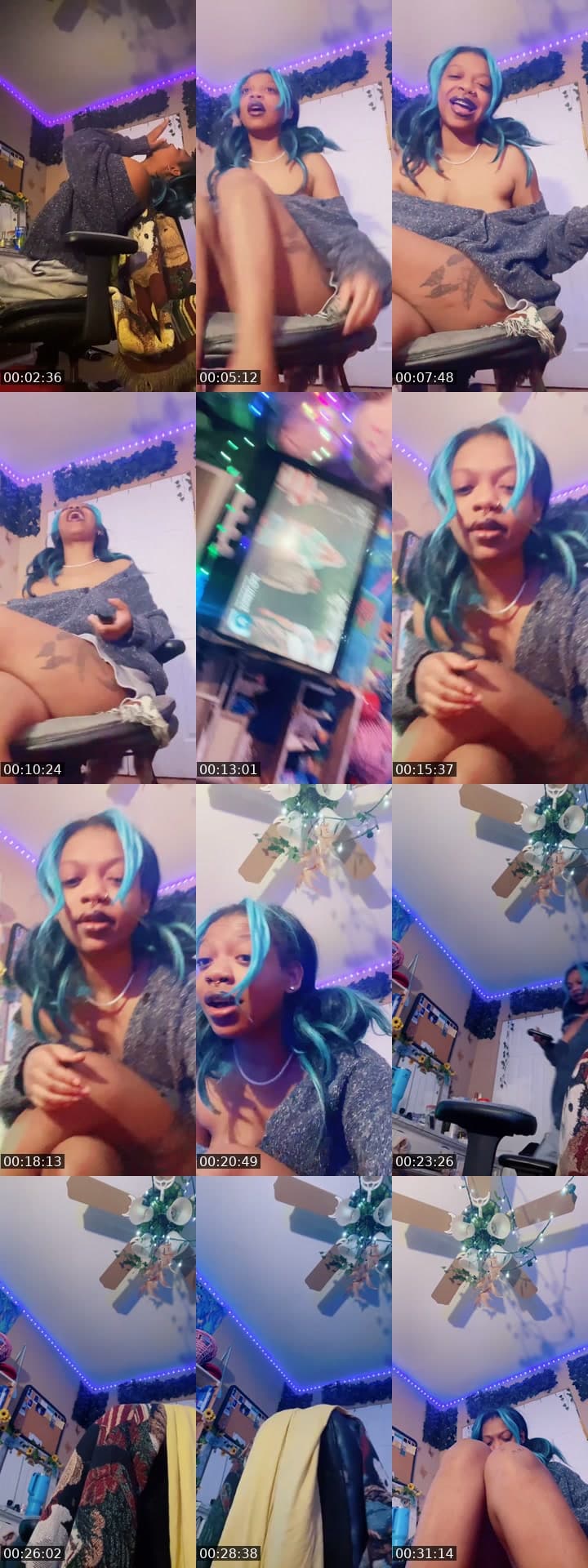 @noitsprxttyprxncessa TikTok live stream