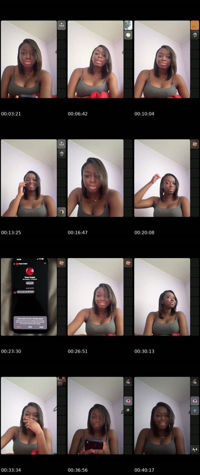 TikTok live: Chilling 🙃 by @deji_xo2