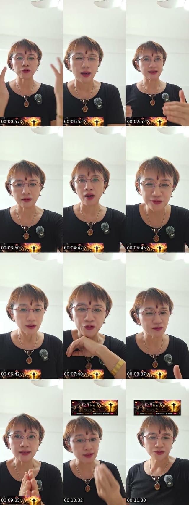 TikTok live: Fall in to rise by @yourpresenceheals