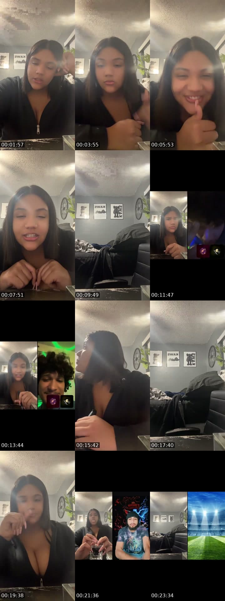 @yagurllkeii TikTok live stream