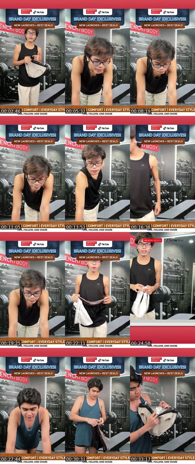 TikTok live: Bench Brand Day sale! by @benchbody.ph