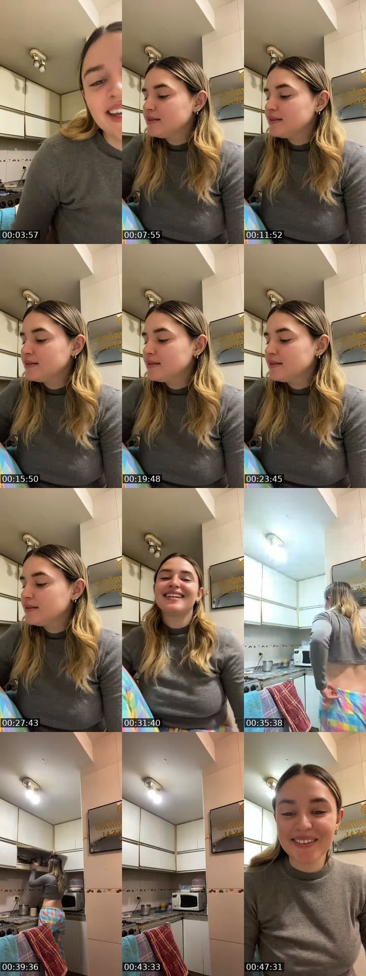 @milenafabb TikTok live stream