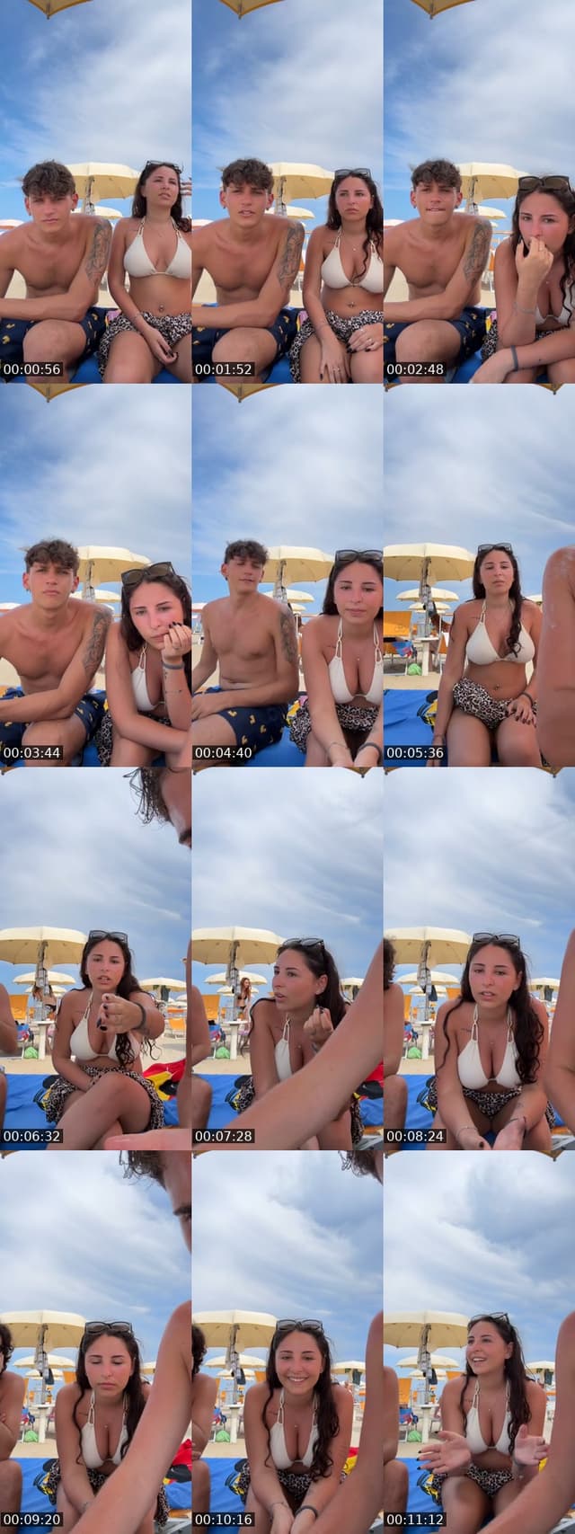 TikTok live: TIKTOK SIAMO AL MARE by @mk_albe