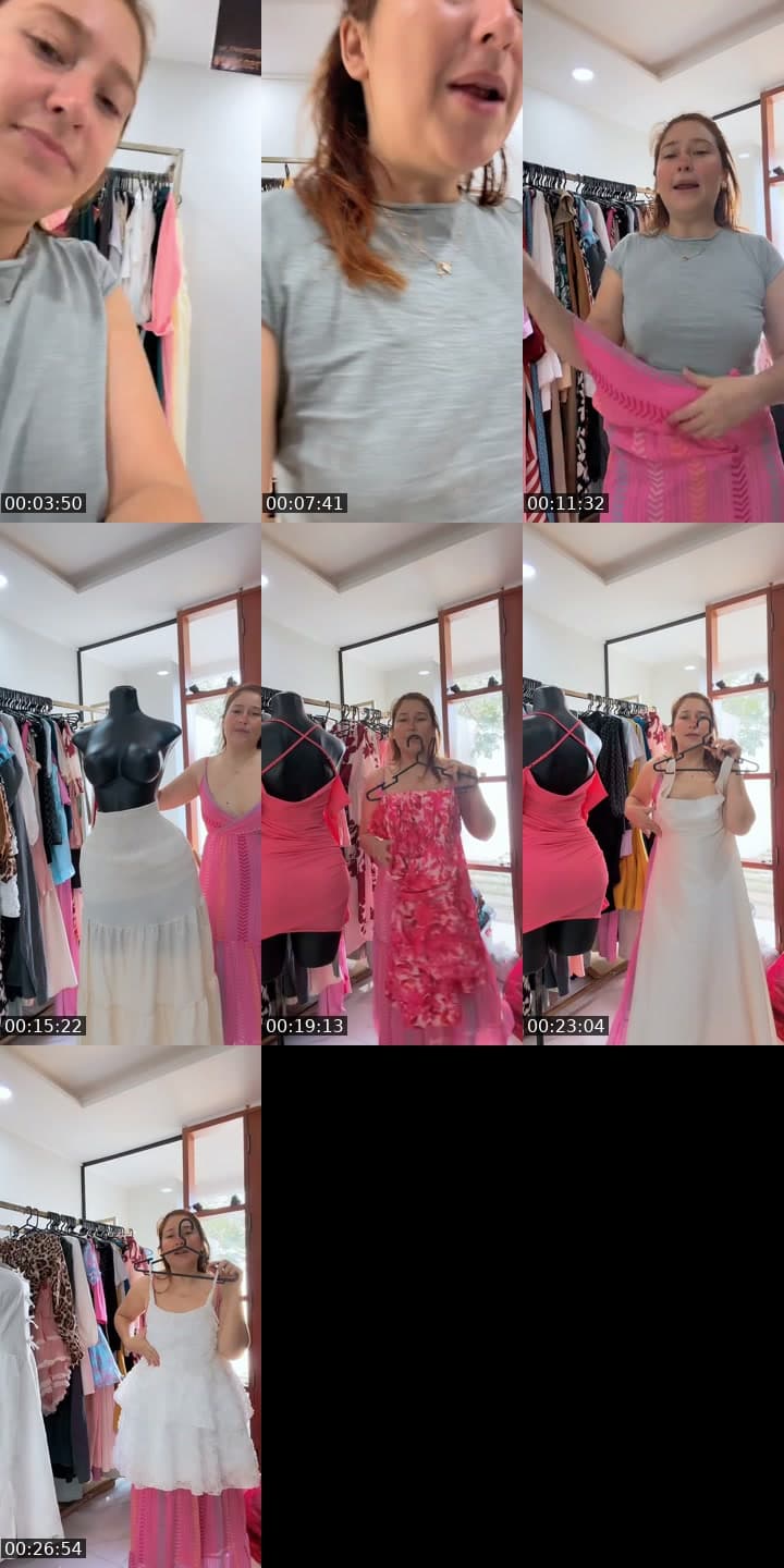 @tianguiscloset TikTok live stream